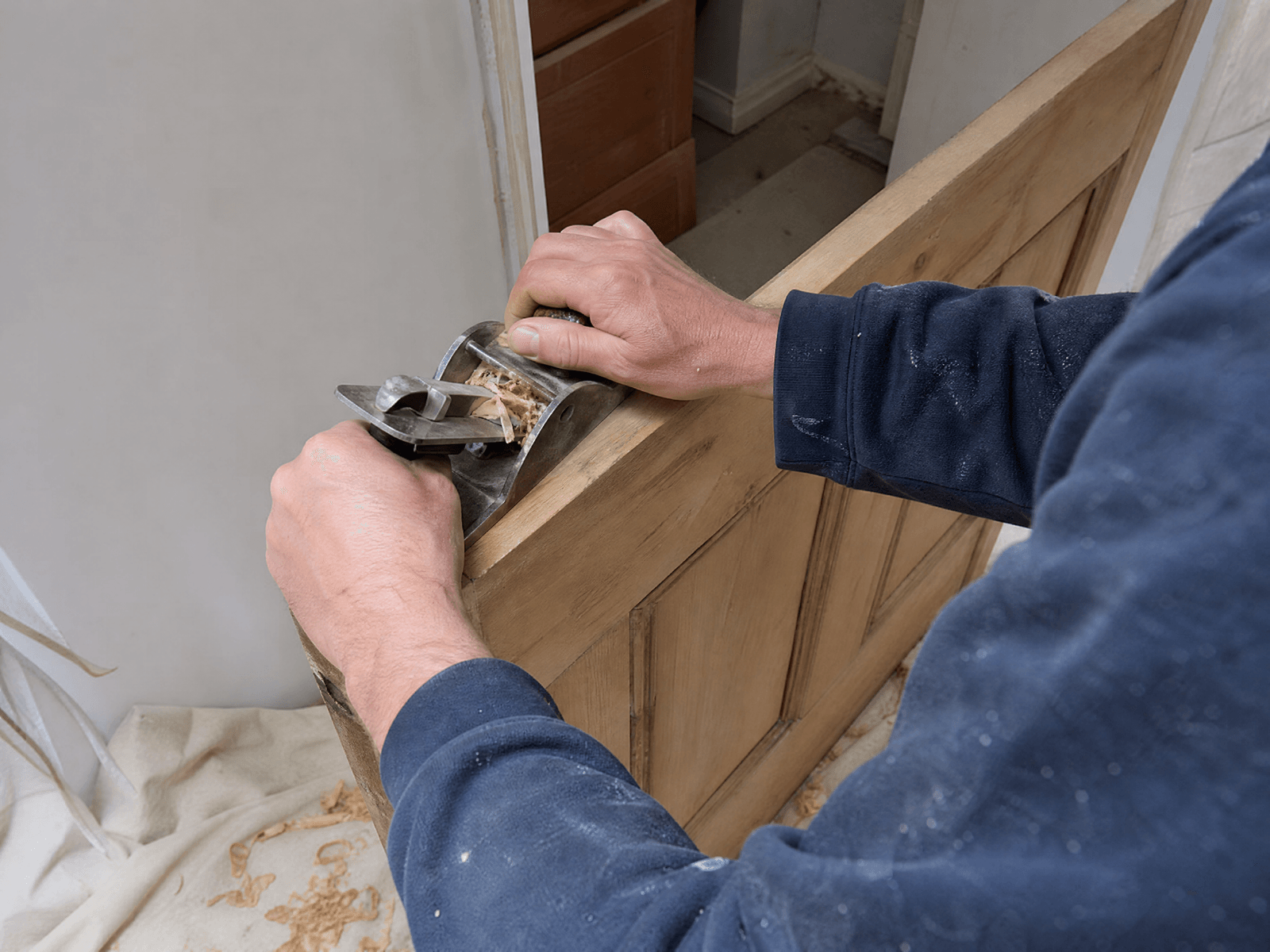 Door Fitting and Repair: the work in progress