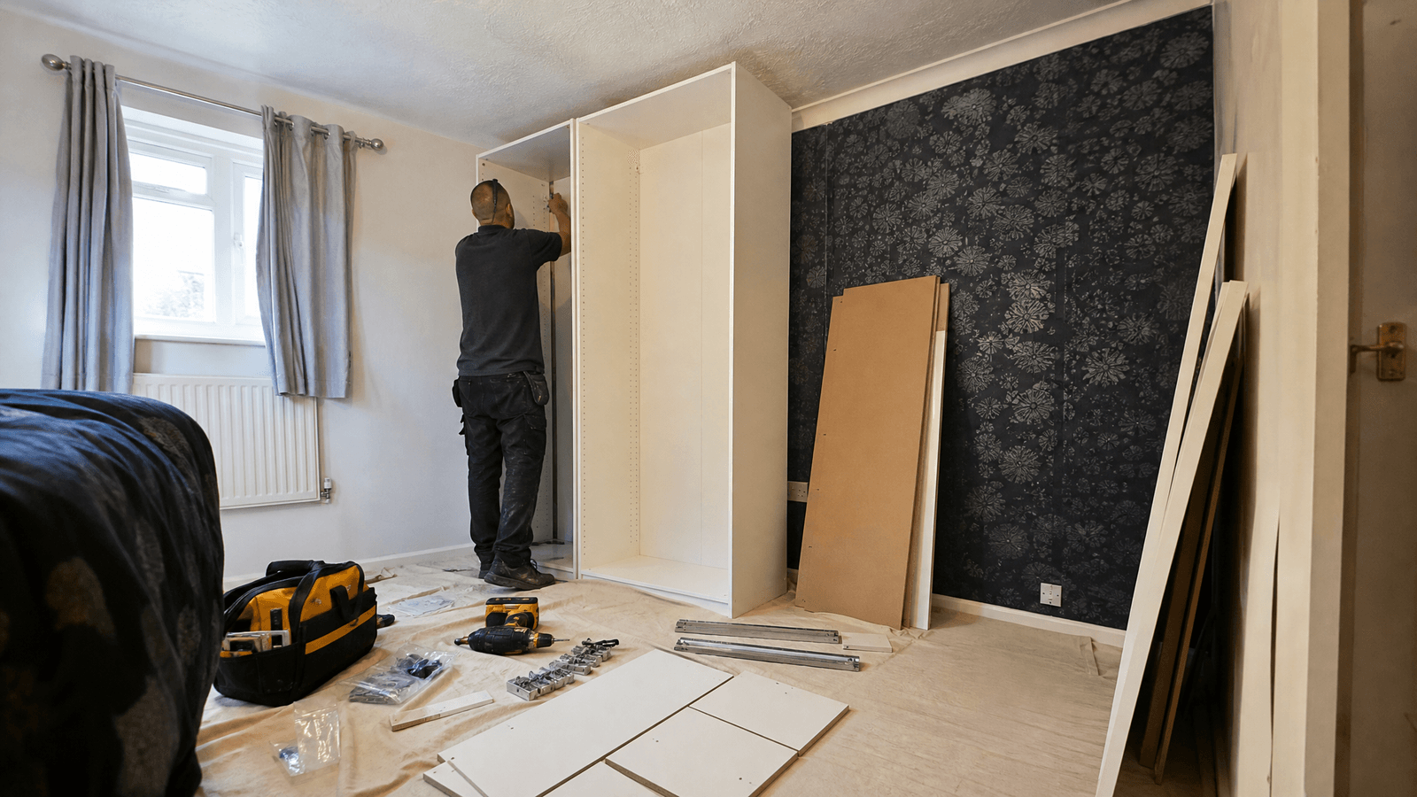 Flat Pack Furniture Assembly in a Birmingham home