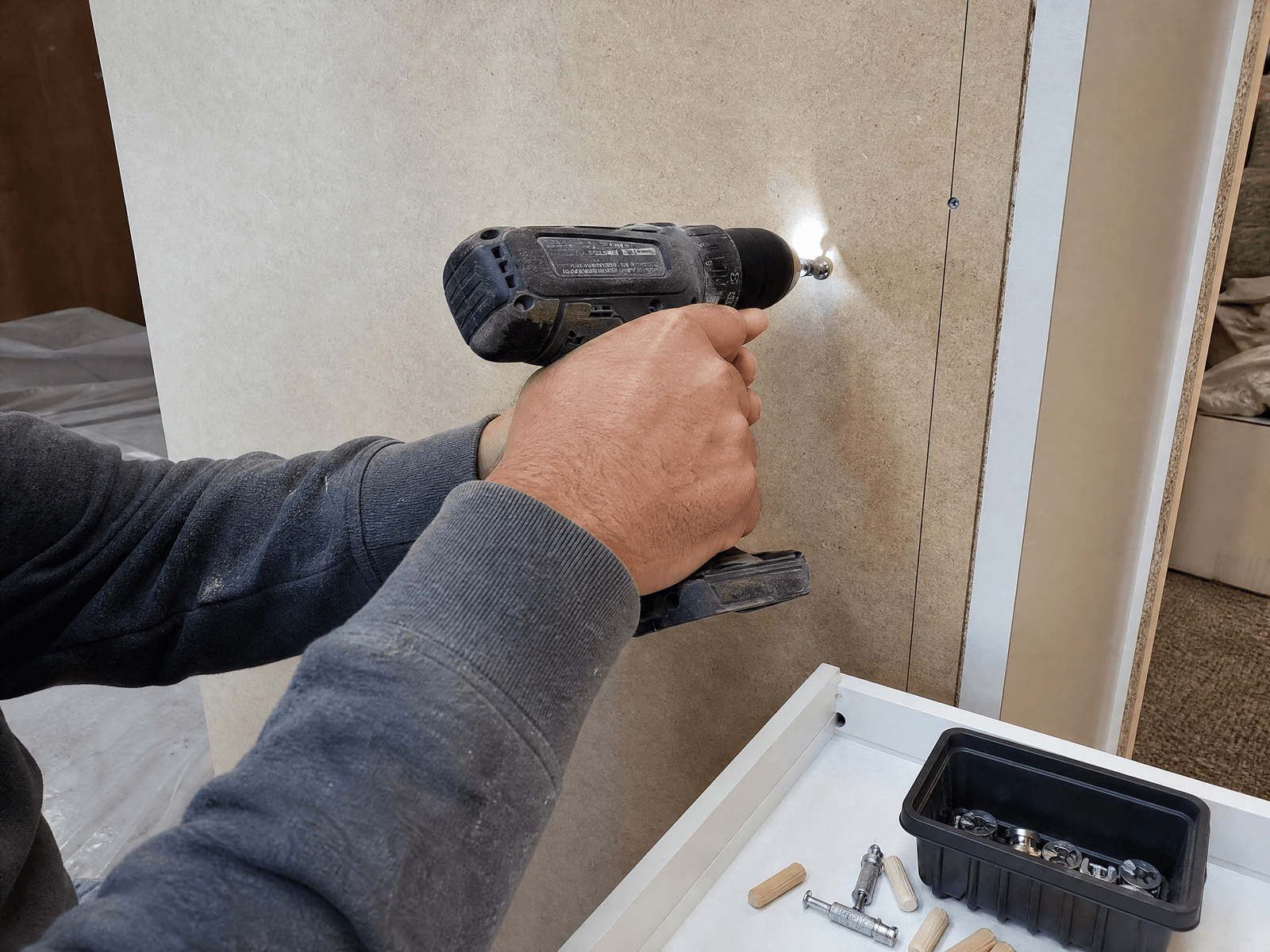 Flat Pack Furniture Assembly: the work in progress