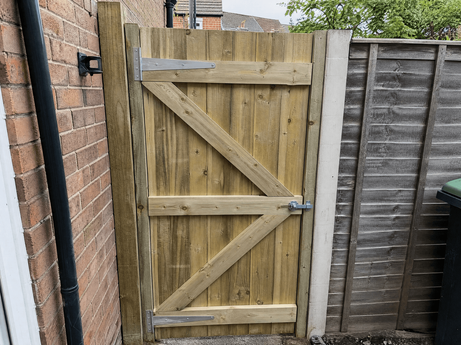 Gate Repair: the finished job