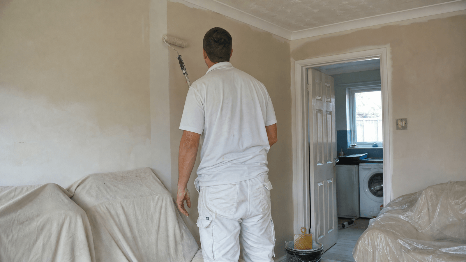 Painting and Decorating in a Birmingham home